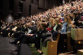 Olena Zelenska at the Launch Event for Voyage en Ukraine - Paris