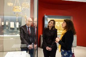 Olena Zelenska at Cluny Museum - Paris