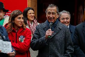 Opening of the Christmas markets in Piazza Duomo - Milan