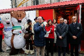 Opening of the Christmas markets in Piazza Duomo - Milan