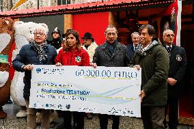 Opening of the Christmas markets in Piazza Duomo - Milan