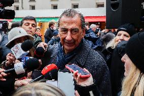 Opening of the Christmas markets in Piazza Duomo - Milan