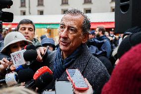Opening of the Christmas markets in Piazza Duomo - Milan