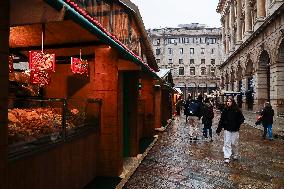 Opening of the Christmas markets in Piazza Duomo - Milan