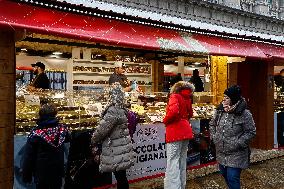 Opening of the Christmas markets in Piazza Duomo - Milan