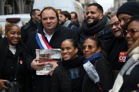 Protests Against New Austerity Measures in France - Paris