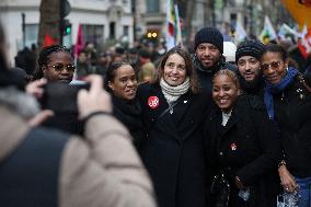 Protests Against New Austerity Measures in France - Paris