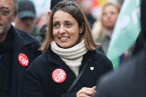 Protests Against New Austerity Measures in France - Paris