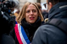 Hotel-Dieu Hospital Healthcare Workers Protest - Paris