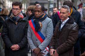 Hotel-Dieu Hospital Healthcare Workers Protest - Paris