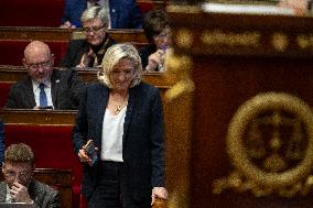 Session of Questions to The Government - Paris