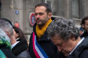 Hotel-Dieu Hospital Healthcare Workers Protest - Paris