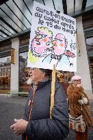 Protests Against New Austerity Measures in France - Paris