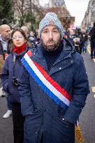 Protests Against New Austerity Measures in France - Paris