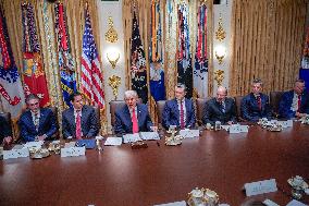 Trump Holds a Cabinet Meeting - Washington, DC