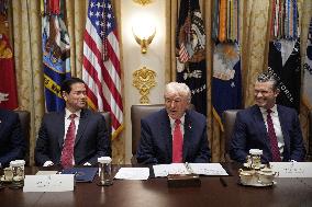 Trump Holds a Cabinet Meeting - Washington, DC