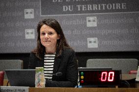 Committee hearing for E-commerce giant Shein at National Assembly - Paris AJ