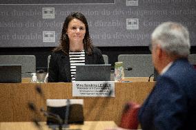 Committee hearing for E-commerce giant Shein at National Assembly - Paris AJ