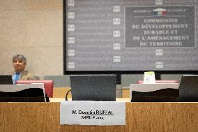 Committee hearing for E-commerce giant Shein at National Assembly - Paris AJ