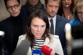 Committee hearing for E-commerce giant Shein at National Assembly - Paris AJ