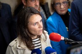 Committee hearing for E-commerce giant Shein at National Assembly - Paris AJ