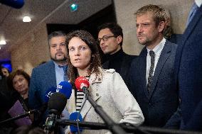 Committee hearing for E-commerce giant Shein at National Assembly - Paris AJ