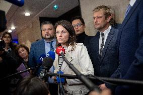 Committee hearing for E-commerce giant Shein at National Assembly - Paris AJ