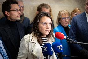 Committee hearing for E-commerce giant Shein at National Assembly - Paris AJ