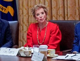 Trump Holds a Cabinet Meeting - Washington, DC