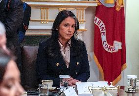 Trump Holds a Cabinet Meeting - Washington, DC