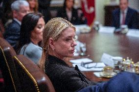 Trump Holds a Cabinet Meeting - Washington, DC