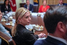 Trump Holds a Cabinet Meeting - Washington, DC