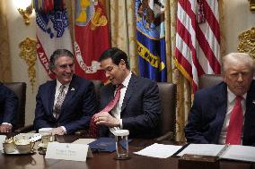 Trump Holds a Cabinet Meeting - Washington, DC