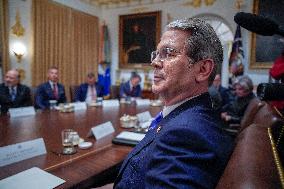 Trump Holds a Cabinet Meeting - Washington, DC