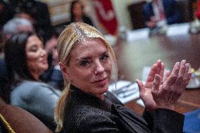 Trump Holds a Cabinet Meeting - Washington, DC