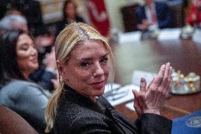 Trump Holds a Cabinet Meeting - Washington, DC