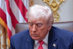 Trump Holds a Cabinet Meeting - Washington, DC