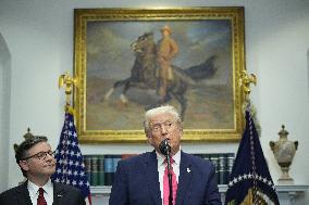 Trump Makes an Announcement About Trump Accounts - Washington, DC