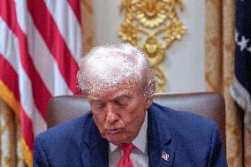 Trump Holds a Cabinet Meeting - Washington, DC