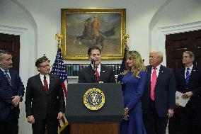 Trump Makes an Announcement About Trump Accounts - Washington, DC