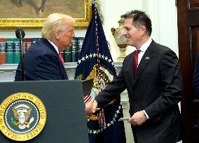 Trump Makes an Announcement About Trump Accounts - Washington, DC