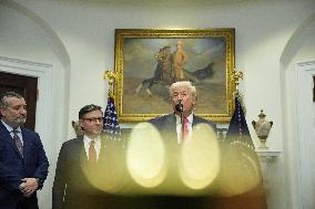 Trump Makes an Announcement About Trump Accounts - Washington, DC