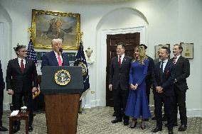 Trump Makes an Announcement About Trump Accounts - Washington, DC