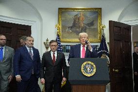 Trump Makes an Announcement About Trump Accounts - Washington, DC