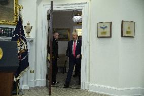 Trump Makes an Announcement About Trump Accounts - Washington, DC