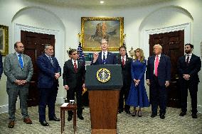 Trump Makes an Announcement About Trump Accounts - Washington, DC