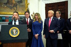 Trump Makes an Announcement About Trump Accounts - Washington, DC