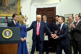 Trump Makes an Announcement About Trump Accounts - Washington, DC