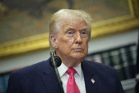 Trump Makes an Announcement About Trump Accounts - Washington, DC