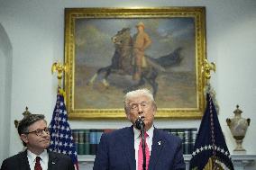 Trump Makes an Announcement About Trump Accounts - Washington, DC